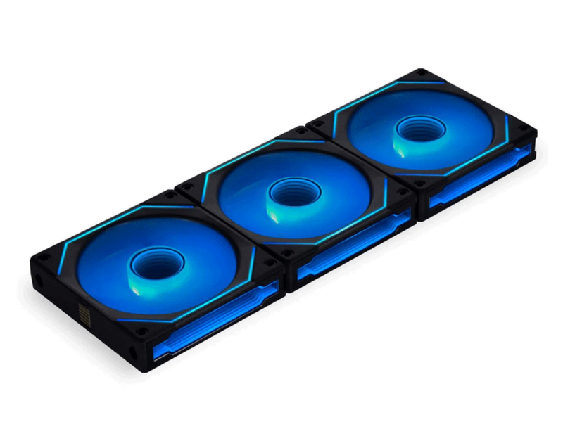 Fan Lian Li UNI FAN SL-INFINITY 120 Reverse Blade, ARGB, PWM, 120mm, 3-Pack + Controller, Black