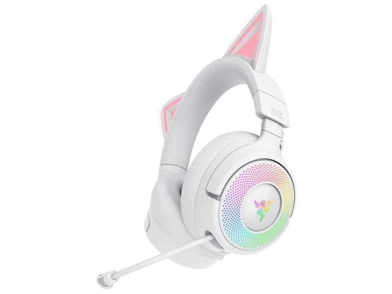 Headset Razer Kraken Kitty V3 Pro White