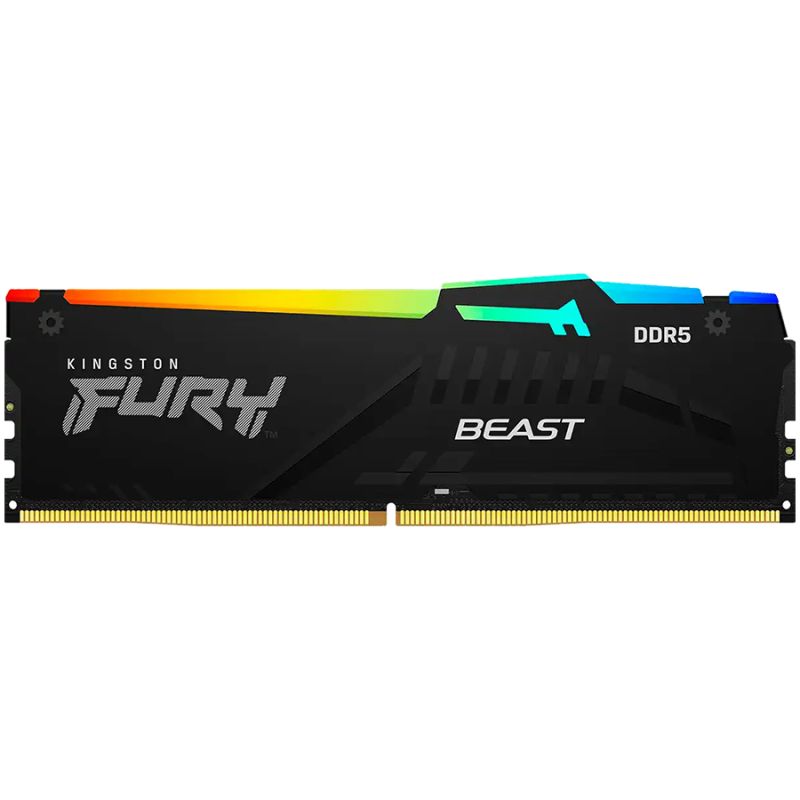 Kingston DRAM 32GB 5600MT/s DDR5 CL40 DIMM FURY Beast RGB XMP