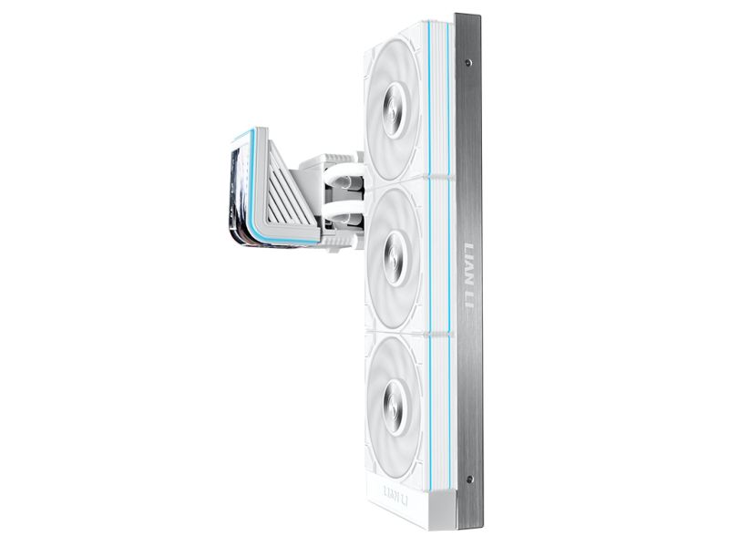 AIO Liquid Cooler Lian Li HydroShift II OLED Curved 360 P28 V2, White
