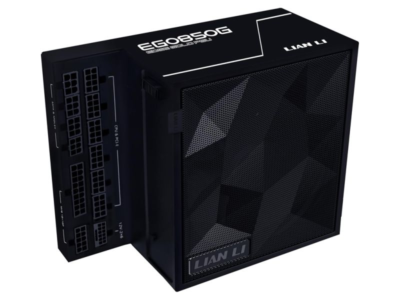 PSU ATX Lian Li EDGE 850W, 80 PLUS Gold, 12V-2x6, Modular, Black