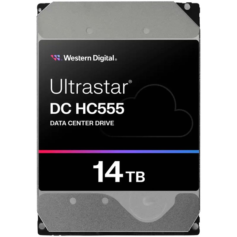 HDD Server WD/HGST ULTRASTAR DC HC555 (3.5’’, 14TB, 512MB, 7200RPM, SAS 12Gb/s, 512E SE P3) SKU: 0B47743