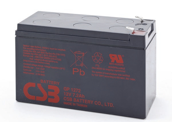 UPS SOCOMEC replacement battery 12V, 7.2Ah