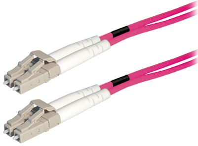 Transmedia Fibre optic MM OM4 Duplex Patch cable LC-LC 5m