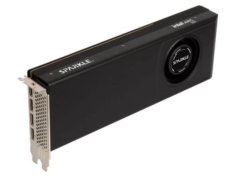 VGA Intel Arc Pro B60 Blower, 24GB GDDR6, PCIe 5.0, 4x DisplayPort 2.1, Sparkle