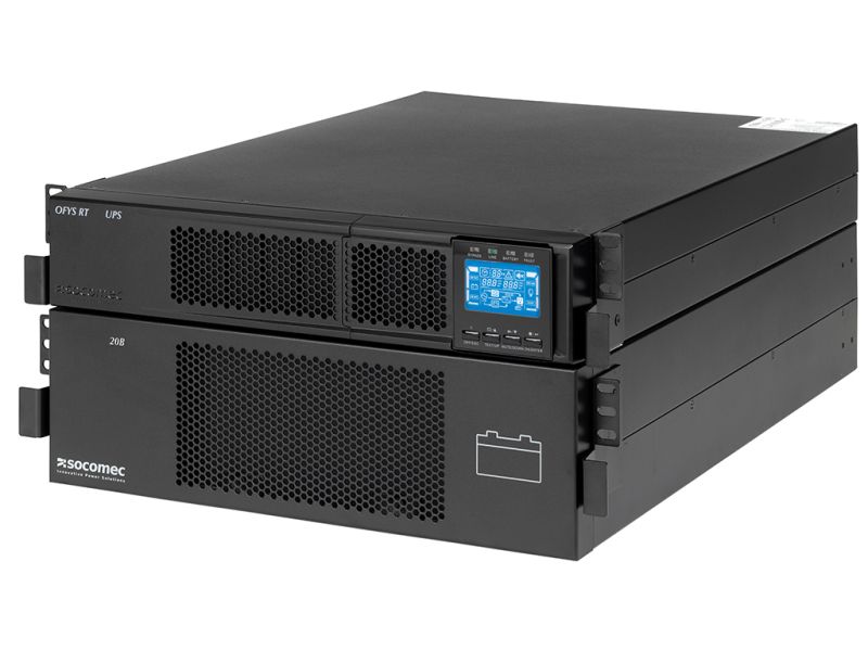 UPS SOCOMEC Ofys 6000VA, 4800W, On-line, sinewave out, USB, LCD