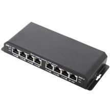 MaxLink 8 port Gigabit switch 1000 Mbps with 7 Active Passive PoE ports