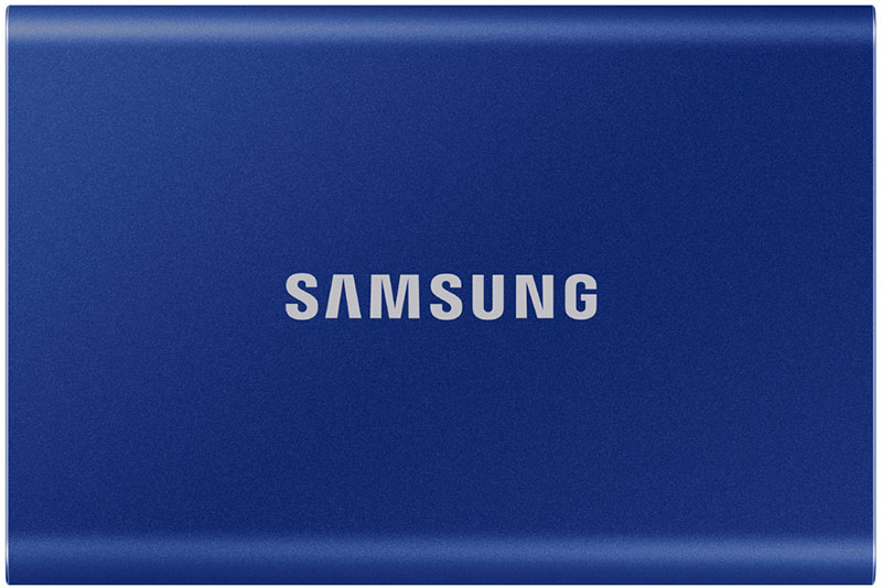 SSD 2TB Type-C USB 3.2 Gen2 V-NAND UASP, Samsung T7, blue