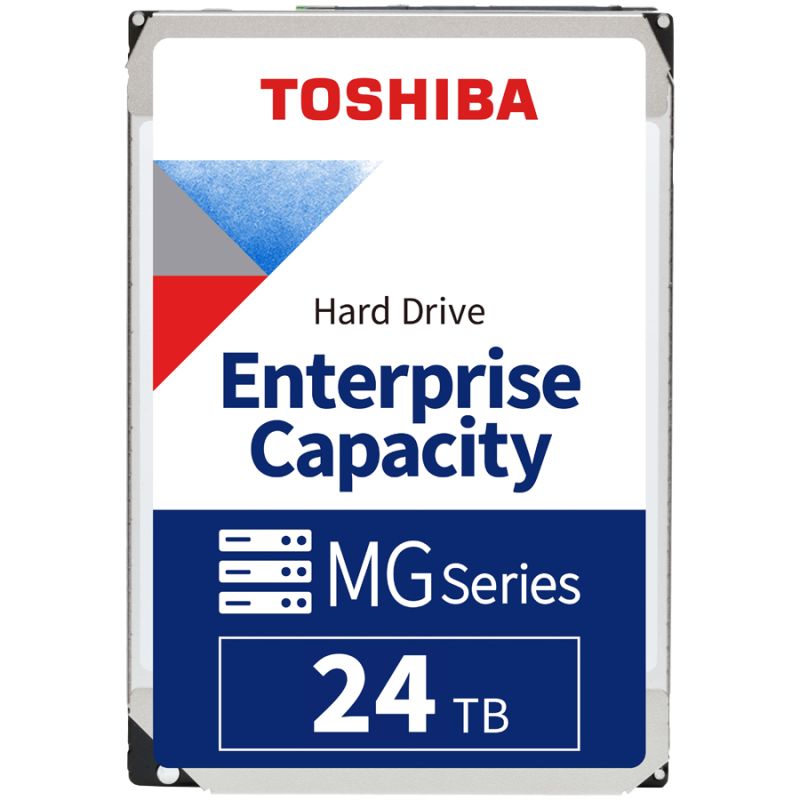 HDD Server TOSHIBA MG11 24TB MAMR 512e, 3.5'', 1024MB, 7200RPM, SAS, SKU: HDEA02GGEA51F