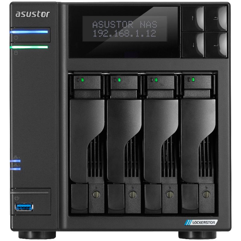 ASUSTOR NAS AS6704T Lockerstor4 Gen2 4x 3.5