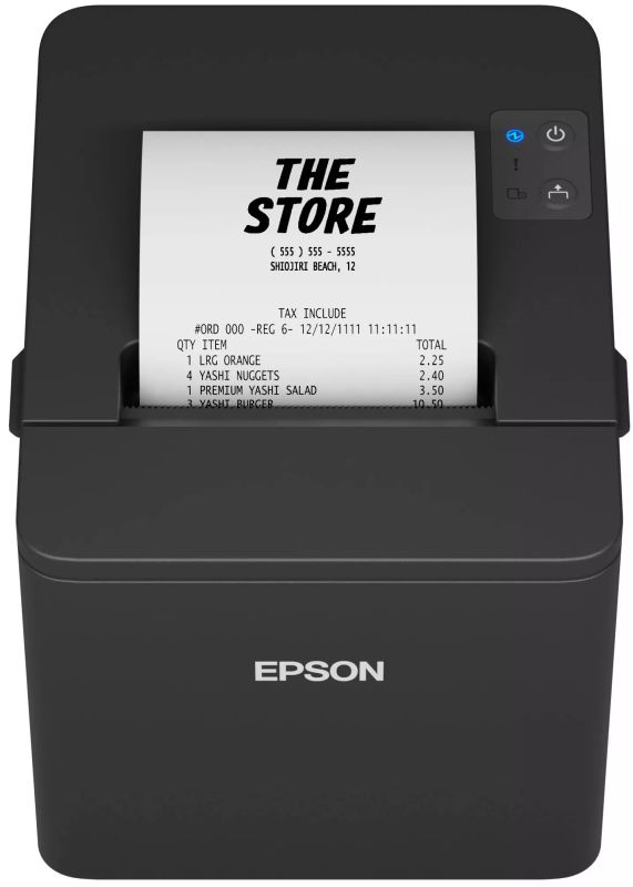 Epson pisač TM-T20IV (101)USB, PS, Blk, EU + serijski (C31CL47101)