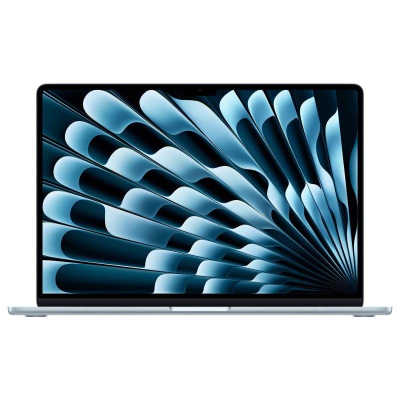 Apple MacBook Air: Apple M5 chip with 10-core CPU and 10-core GPU, 24GB, 1TB SSD - Sky Blue