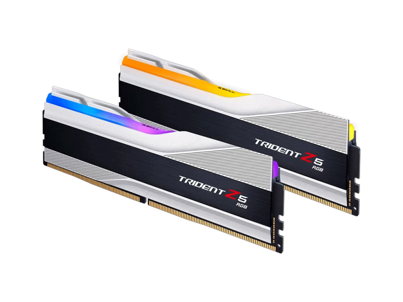 RAM DDR5 32GB Kit (2x 16GB) PC5-44800 5600 MT/s CL36 1.2V, G.SKILL Trident Z5 RGB