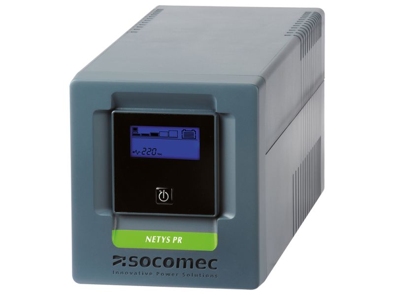 UPS SOCOMEC NeTYS PR MT 1000VA, 700W, Line-interactive, sinusni izhodni signal, USB, LCD