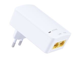 Maxlink PoE injector - 802.3af, 48V, 0.32A, 15,4W, 1Gbit, socket