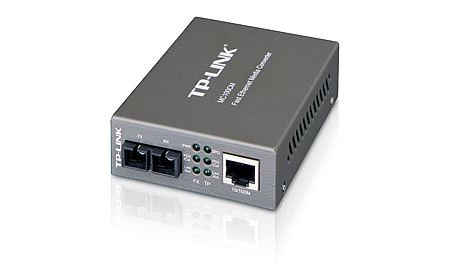 TP-Link 100Mbps RJ45 to 100base optical (SC, MM)-2km Media Converter