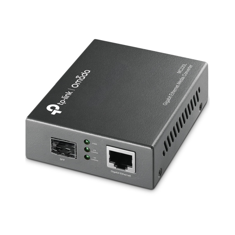 TP-Link Gigabit optički pretvarač 1000M RJ45 u 1000M, Full-Duplex, SFP slot podrška za MiniGBIC modul