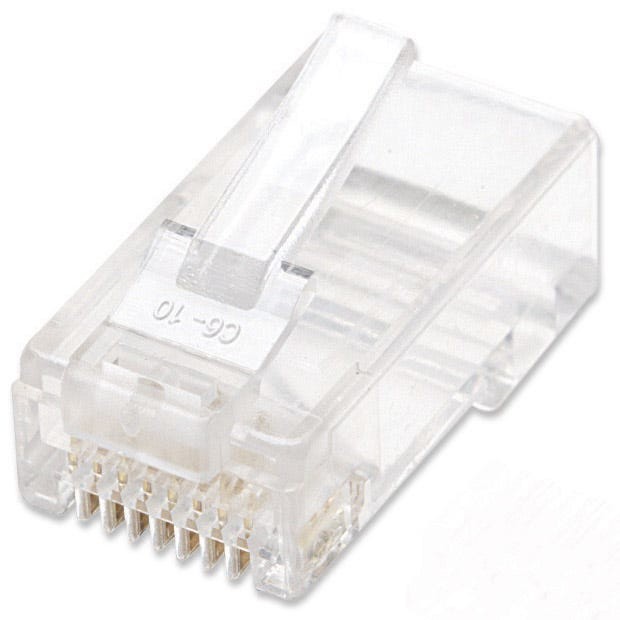 Intellinet 502344 RJ45 8P/8C C6Link solid 100