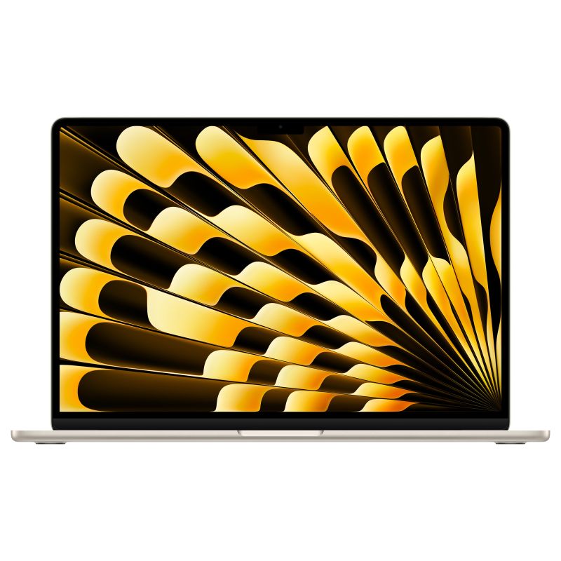 Apple MacBook Air: Apple M5 chip with 10-core CPU and 10-core GPU, 16GB, 512GB SSD - Starlight